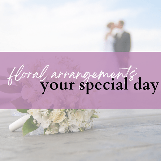 floral arrangements for your special day